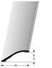 MPlus Anpassungsprofil 248 SK 270cm Alu Sand elox. F9 0-18mm Best